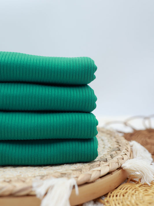4x2 Rib Solid Green