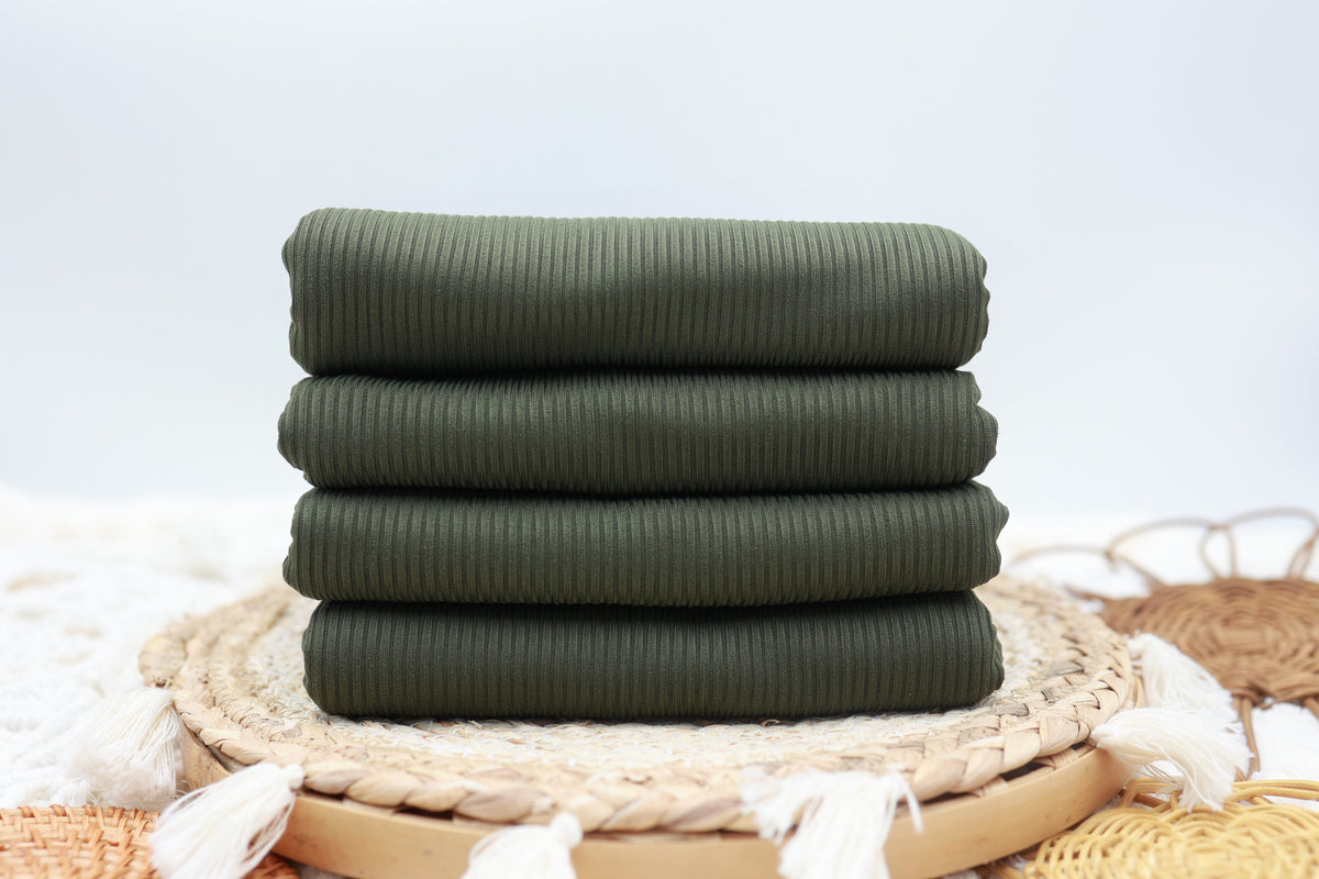 4x2 Rib Solid Olive