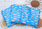(Swim Knit) Neon Fish On Blue