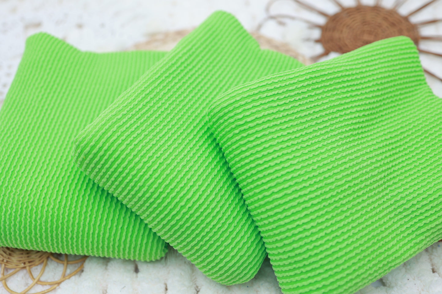 (Urban Rib) Neon Green