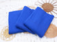 2x2 Rib Solid Royal Blue