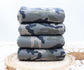 (French Terry) Woodland Steel Blue Camo