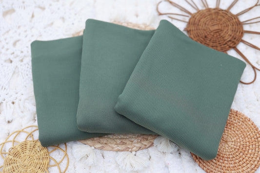 2x2 Rib Solid Olive