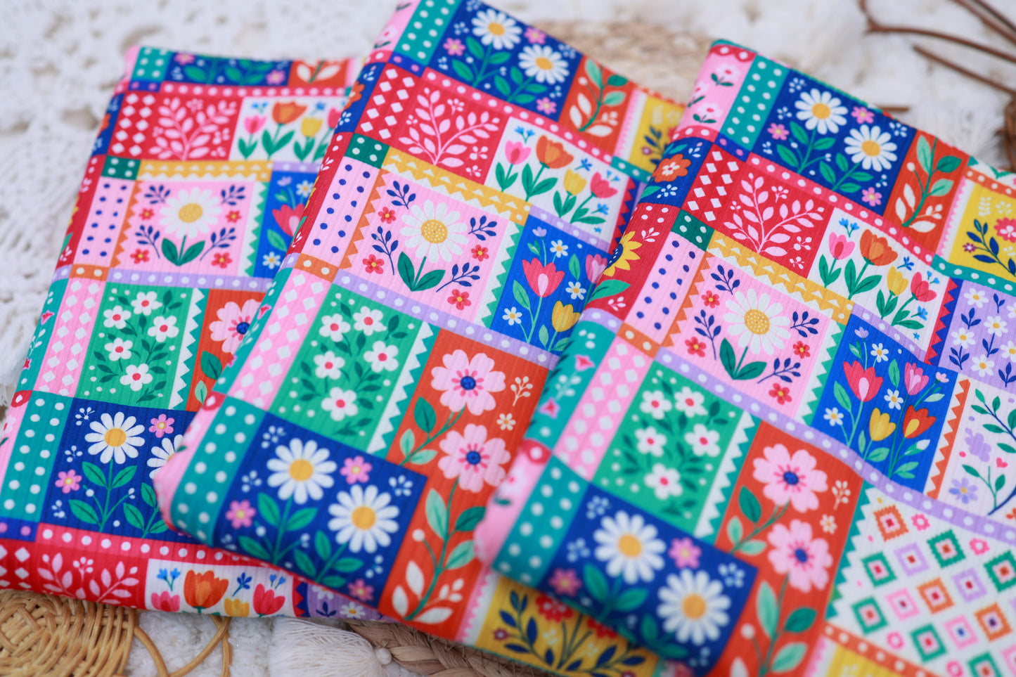(Rib) Floral Patchwork