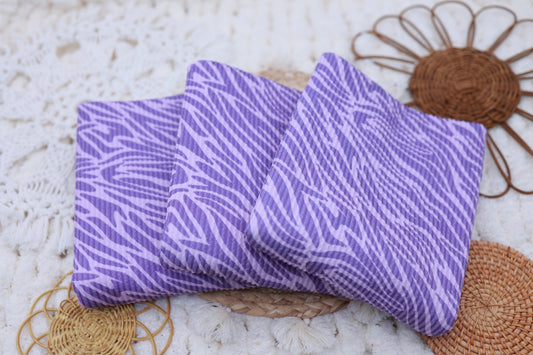 (Urban Rib) Bright Purple Zebra