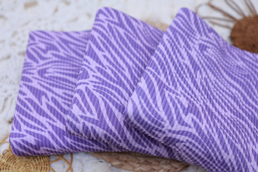 (Urban Rib) Bright Purple Zebra