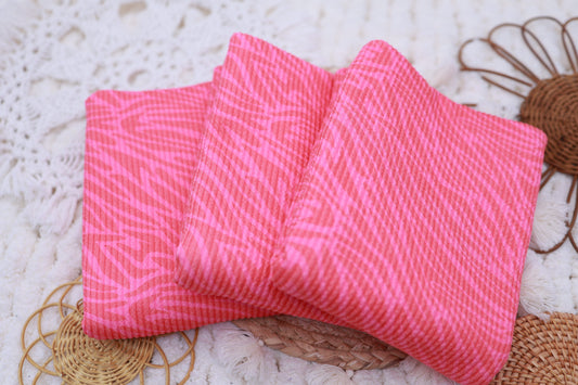 (Urban Rib) Bright Pink Zebra