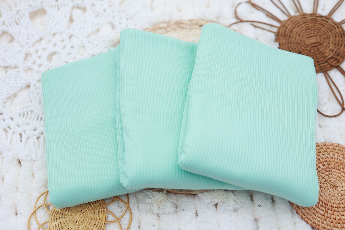 4x2 Rib Solid Mint