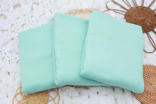 4x2 Rib Solid Mint