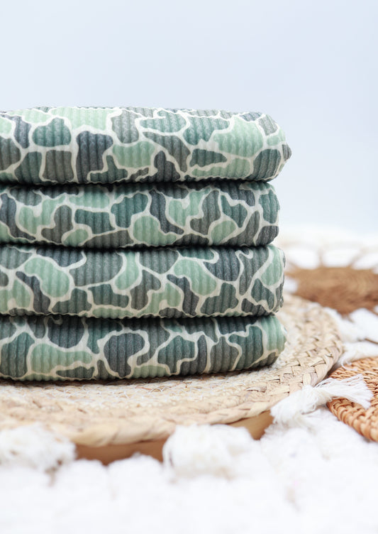 (Urban Rib) Light Forest Duck Camo