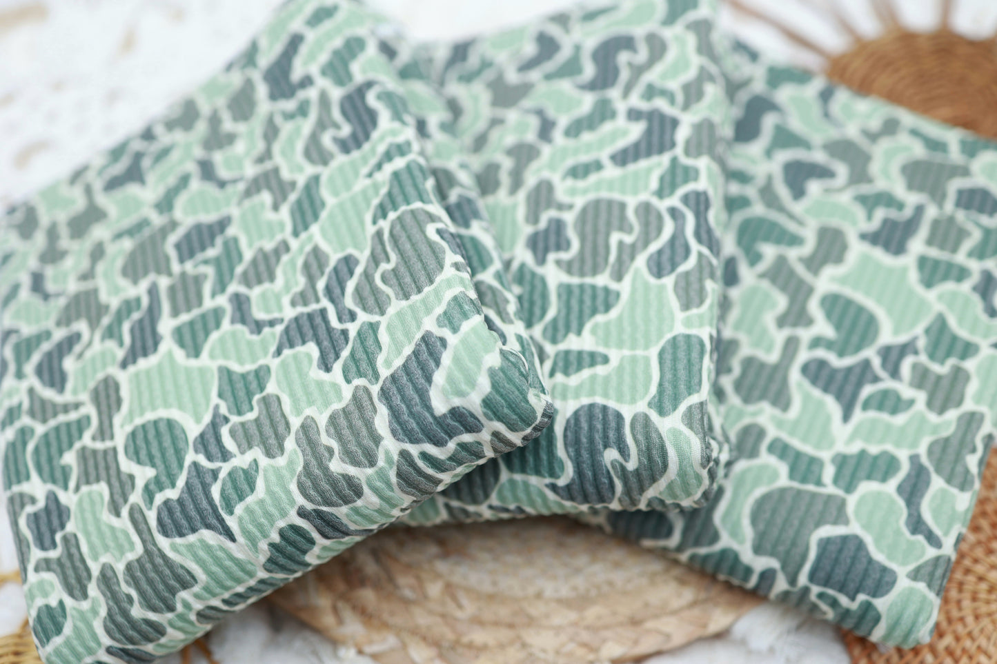 (Urban Rib) Light Forest Duck Camo