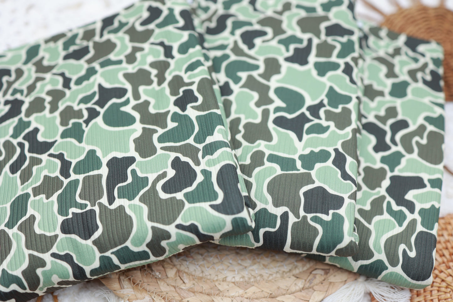 (Rib) Light Forest Duck Camo