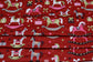(DBP) Christmas Rocking Horses On Red