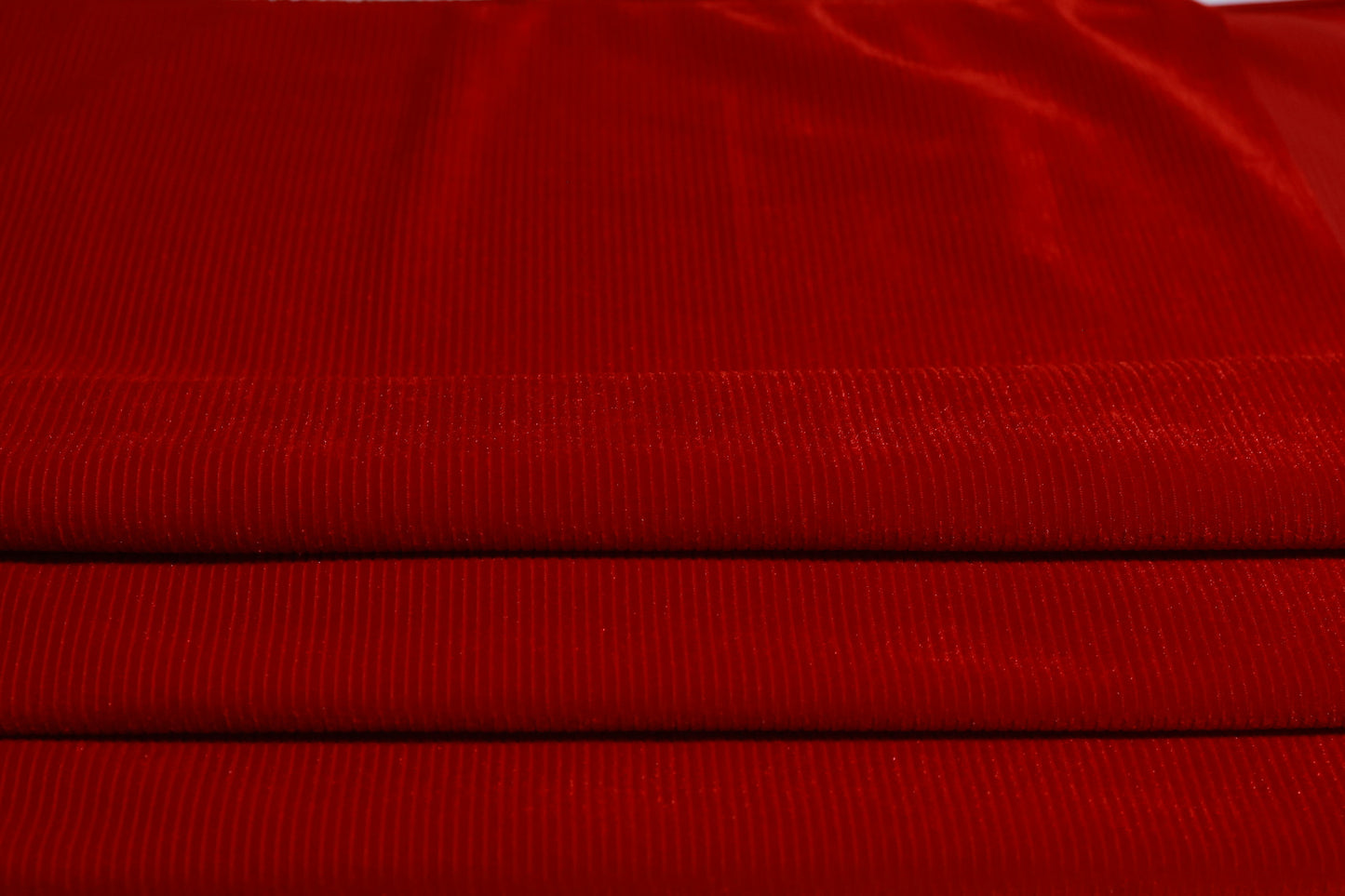 Stretch Corduroy On Red