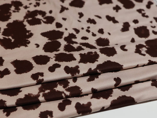 (DBP) Brown Cow Print