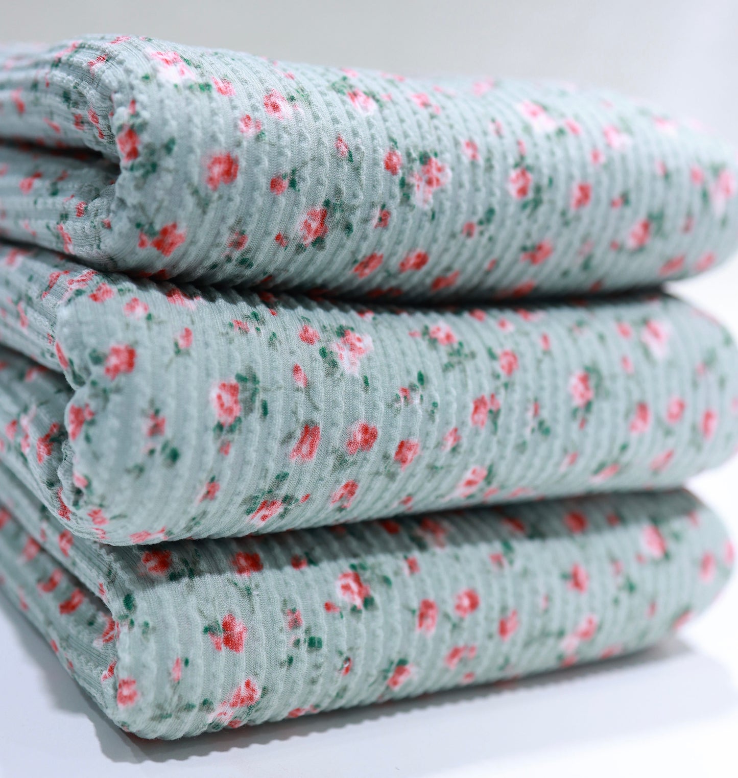 (Urban Rib) Floral On Sage