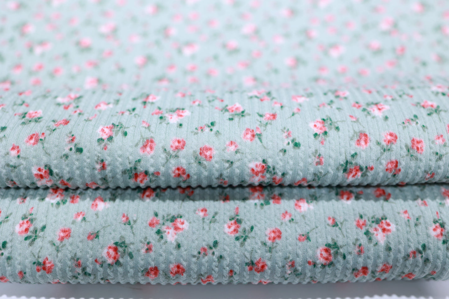 (Urban Rib) Floral On Sage