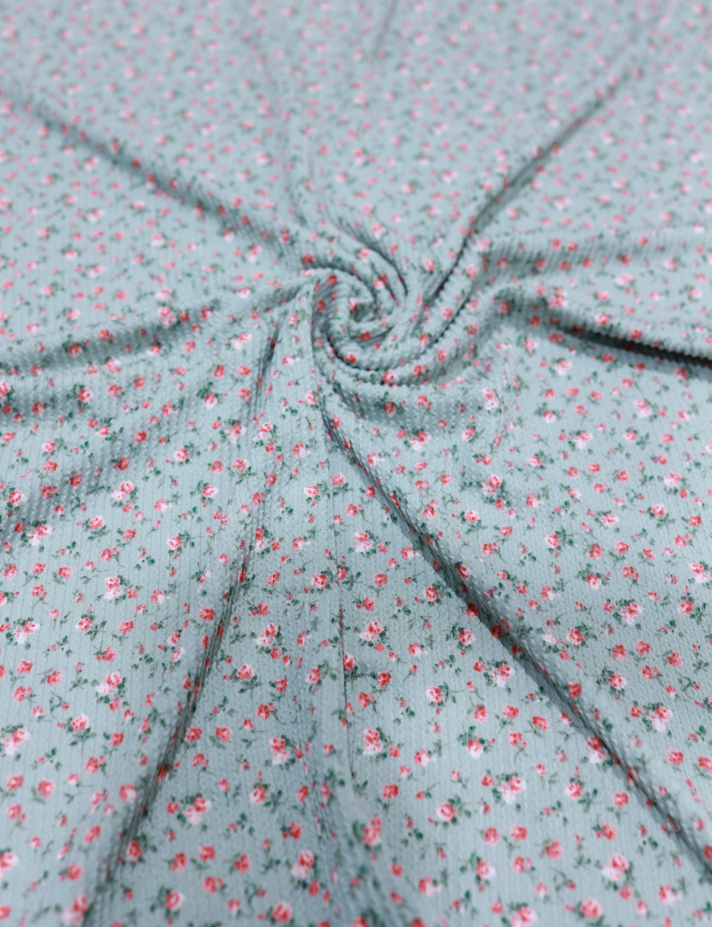 (Urban Rib) Floral On Sage