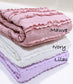 Ruffle Lace On Knit (Ivory)