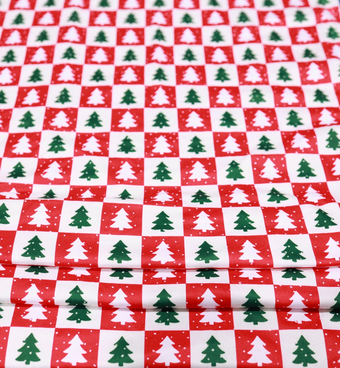 (DBP) Christmas Trees In Checkered