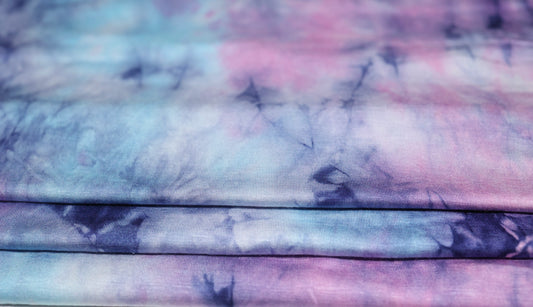 (RAYON SPAN) Tie Dye Twilight