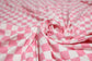 (DBP) Checkered Pink & White