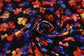 (Swim) Multi Floral Black