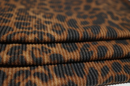 (Urban Rib) Brown Leopard