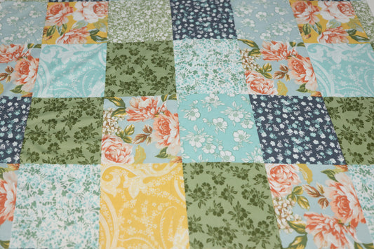 (DBP) Quilt Floral Patchwork