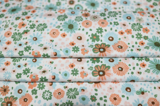 (DBP) Retro Ditsy Floral Mint