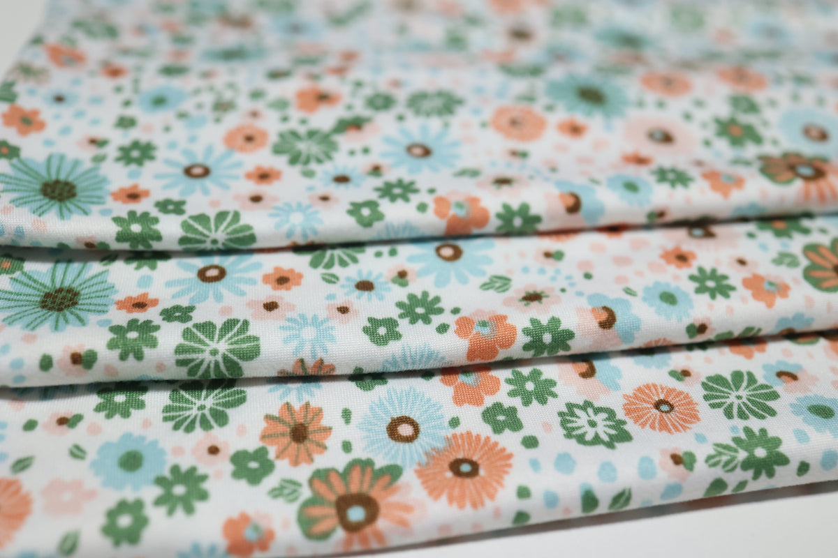 (DBP) Retro Ditsy Floral Mint