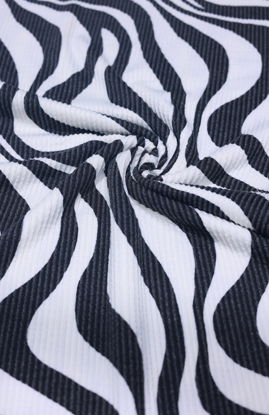 (Urban Rib) Zebra On White
