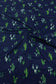 (DBP) Green Cactus On Navy