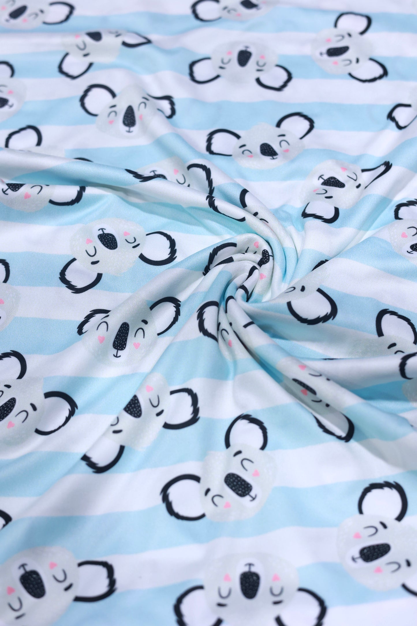 (DBP) Koalas On Lt Blue & White Stripes