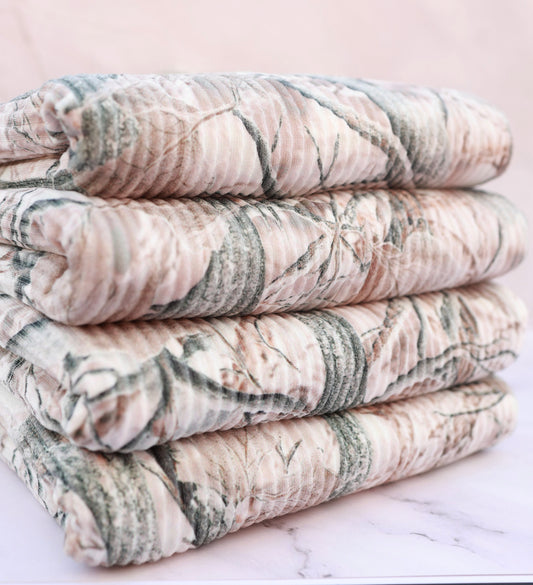 (Urban Rib) RealTree Camo On Winter White