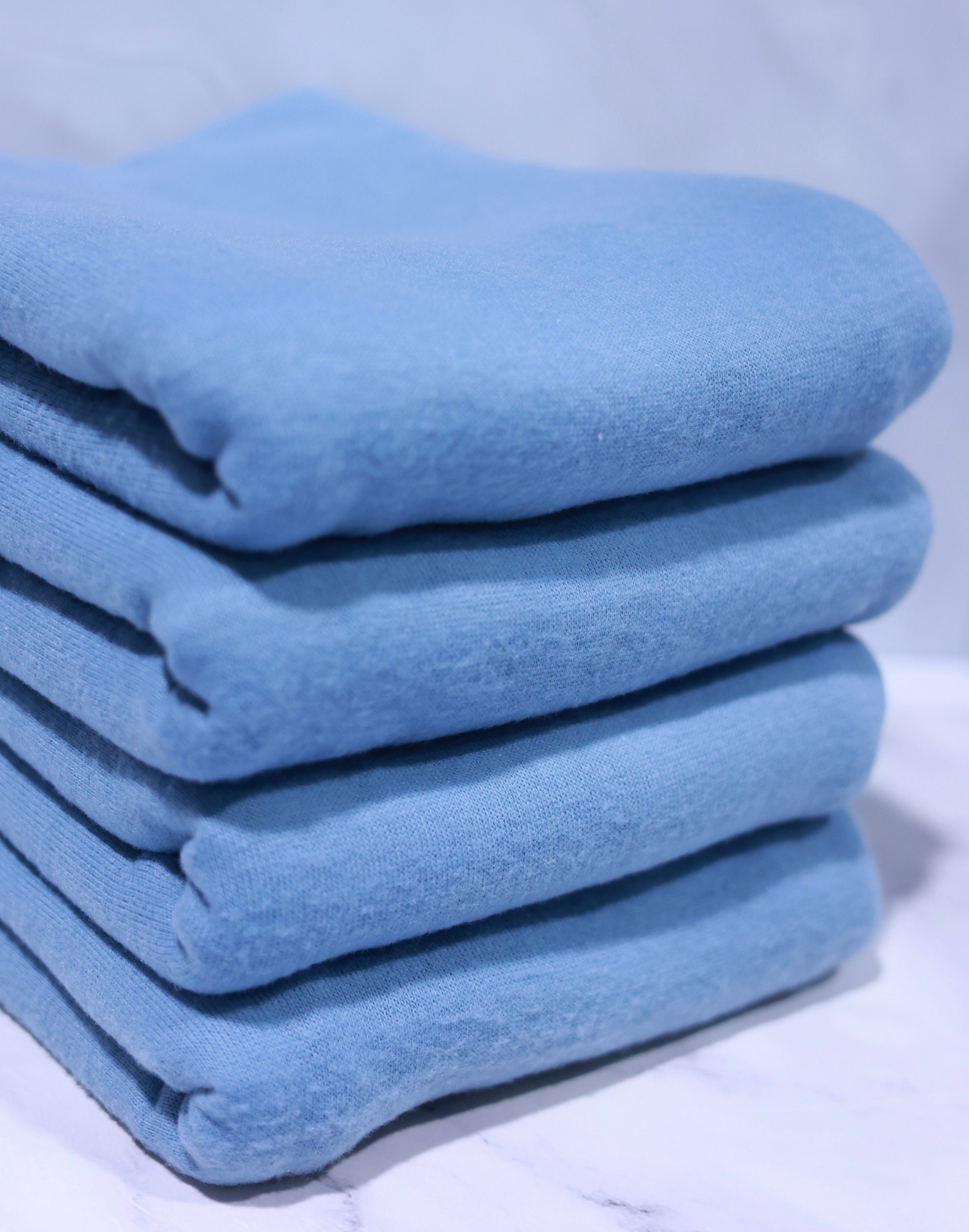 (Cashmere) Solid Lt Blue – Graceful Fabrics