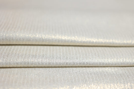 (Rib) Gold Foil On Ivory