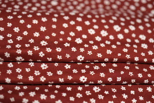 (DBP) Ditsy Floral on Brown