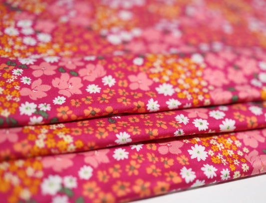 (DBP) Floral Patch Bloomfield Fuchsia