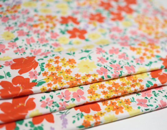 (DBP) Floral Patch Bloomfield Ivory