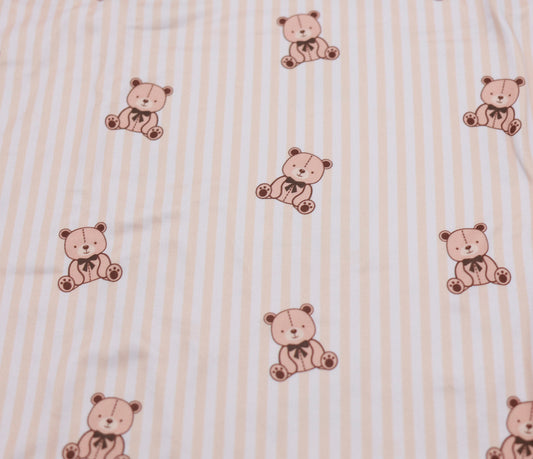 (DBP) Brown Bears With Taupe Stripes