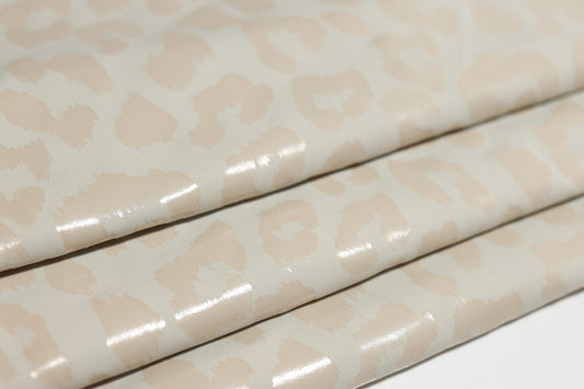 (Yoga) Cheetah Foil On Buff Beige