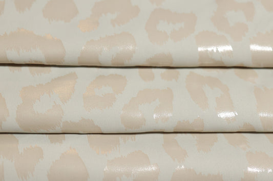 (Yoga) Cheetah Foil On Buff Beige