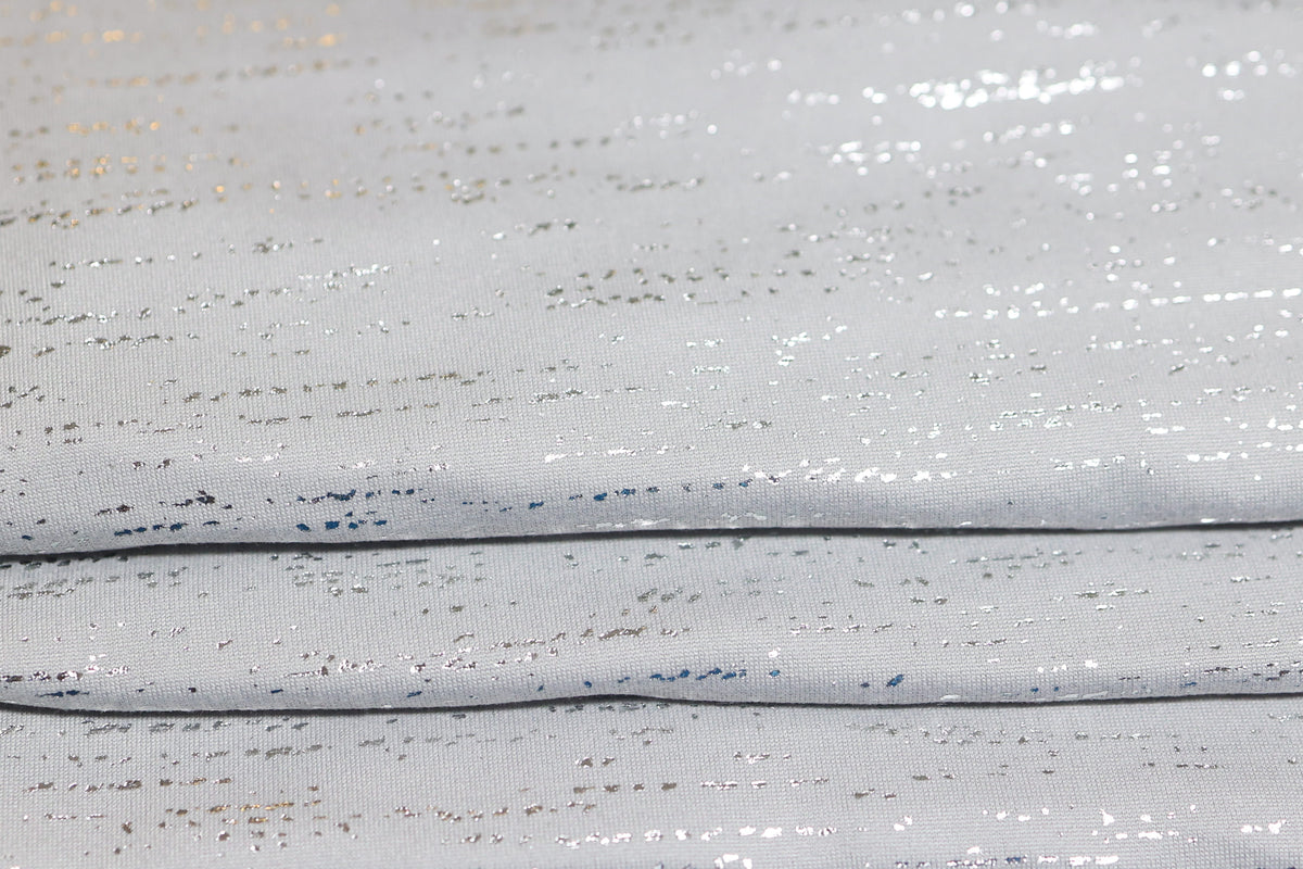 (DBP) Silver Canvas Foil On Silver