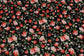 (DBP) Coral Roses On Black