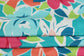 (DBP) Abstract Florals Teal & Deep Blue