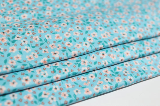 (DBP) Wildflowers On Blue