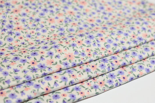 (DBP) Vintage Floral Pink & Lilac