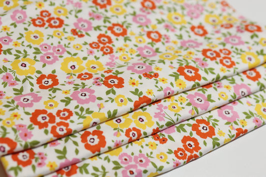 (DBP) Summer Florals On White
