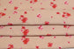 (Rib) Pink Ditsy Floral On Mauve